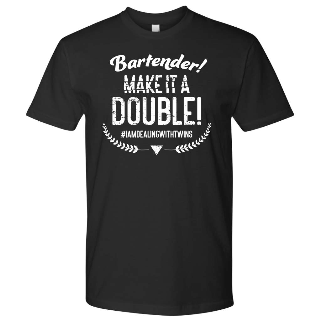 Make it a Double! White Print