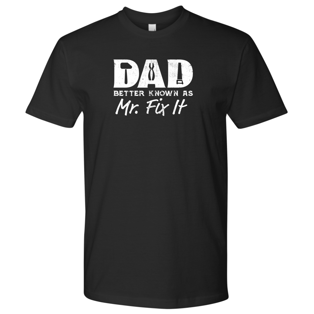 Dad - Better known as ... White Print