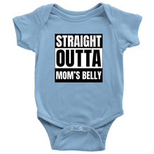 Load image into Gallery viewer, Straight Outta Mom&#39;s Belly Baby Bodysuit
